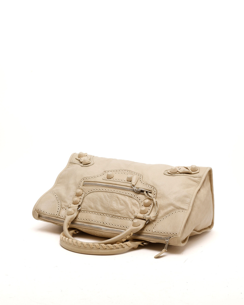 Balenciaga Giant City Brogues Tote Bag