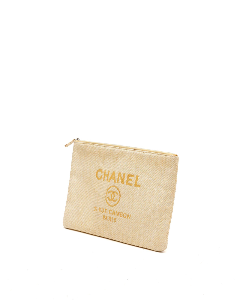 Chanel Deauville O Case Clutch Bag