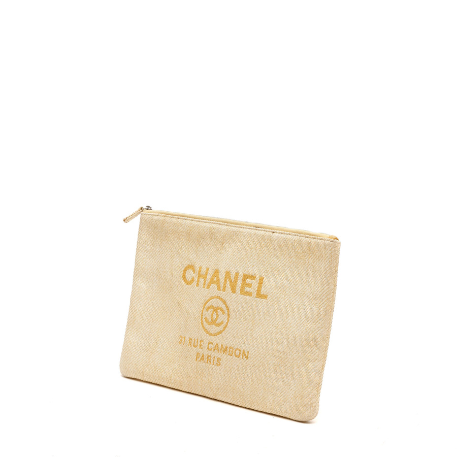 Chanel Deauville O Case Clutch Bag