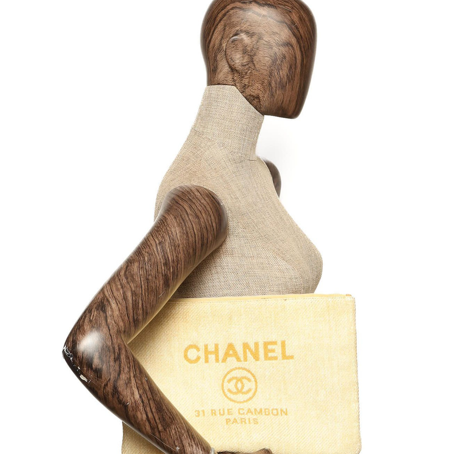 Chanel Deauville O Case Clutch Bag