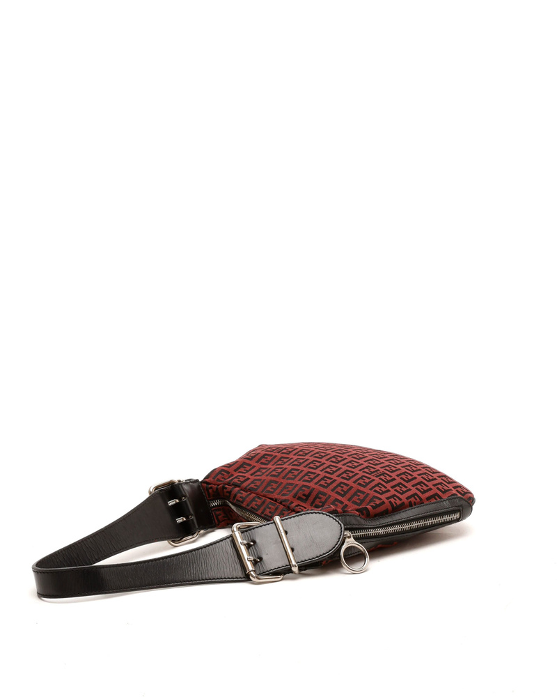 Fendi Zucchino Oyster Hobo Bag