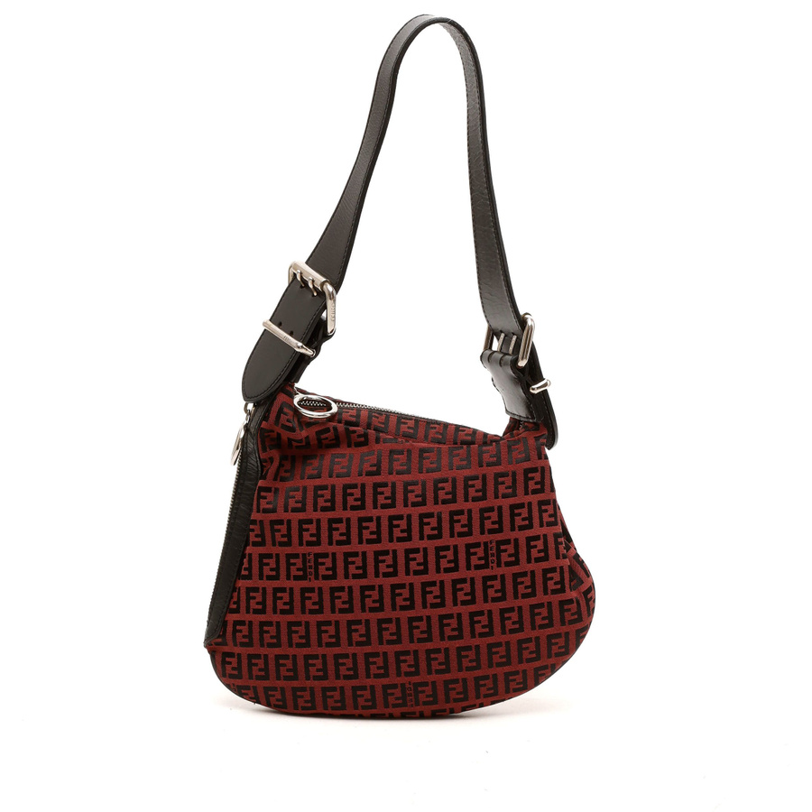 Fendi Zucchino Oyster Hobo Bag