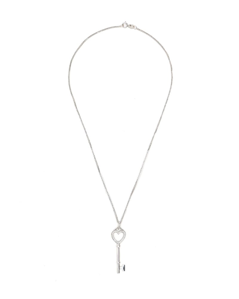 Tiffany & Co 18Kt Key Diamond Necklace