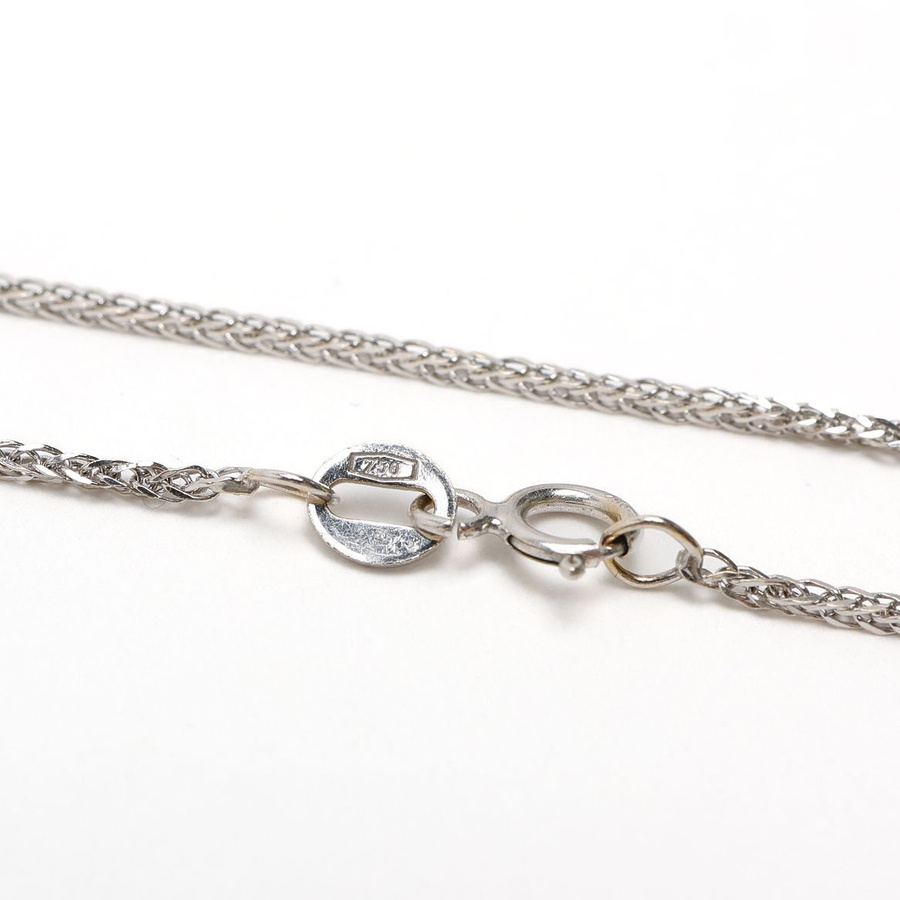Tiffany & Co 18Kt Key Diamond Necklace