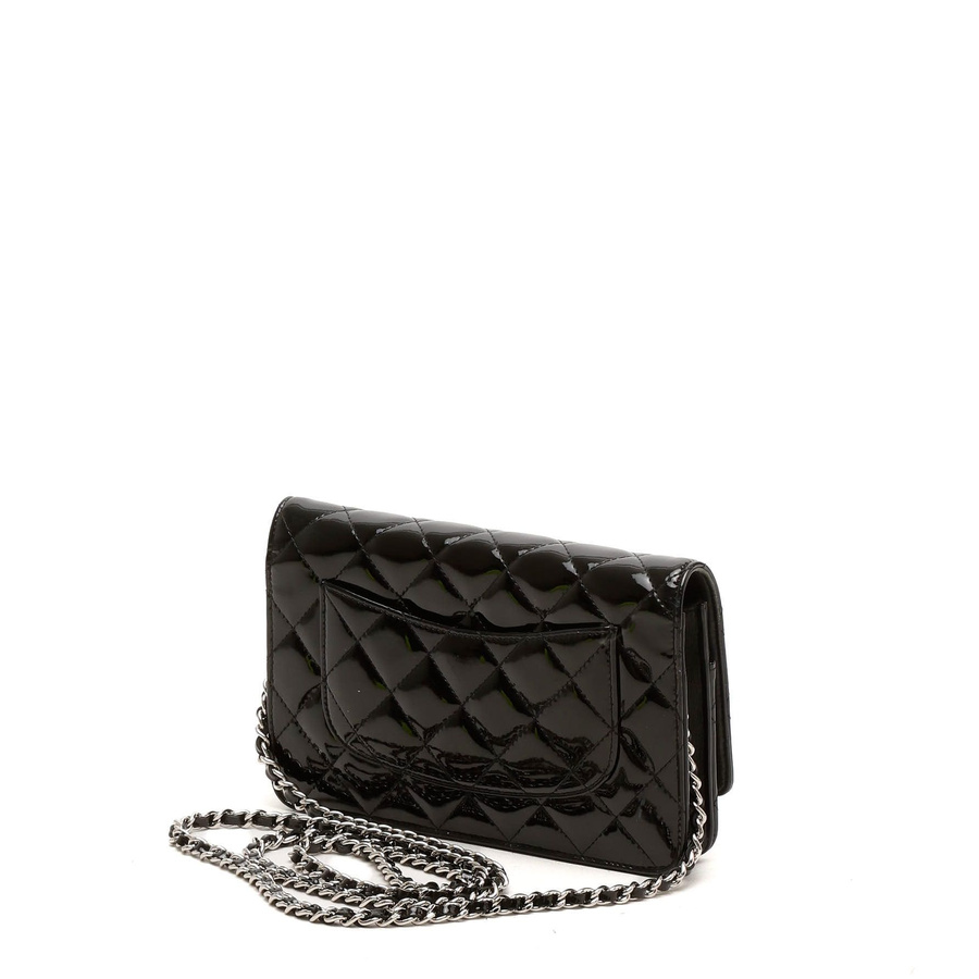 Chanel Classic Patent Wallet on Chain Bag