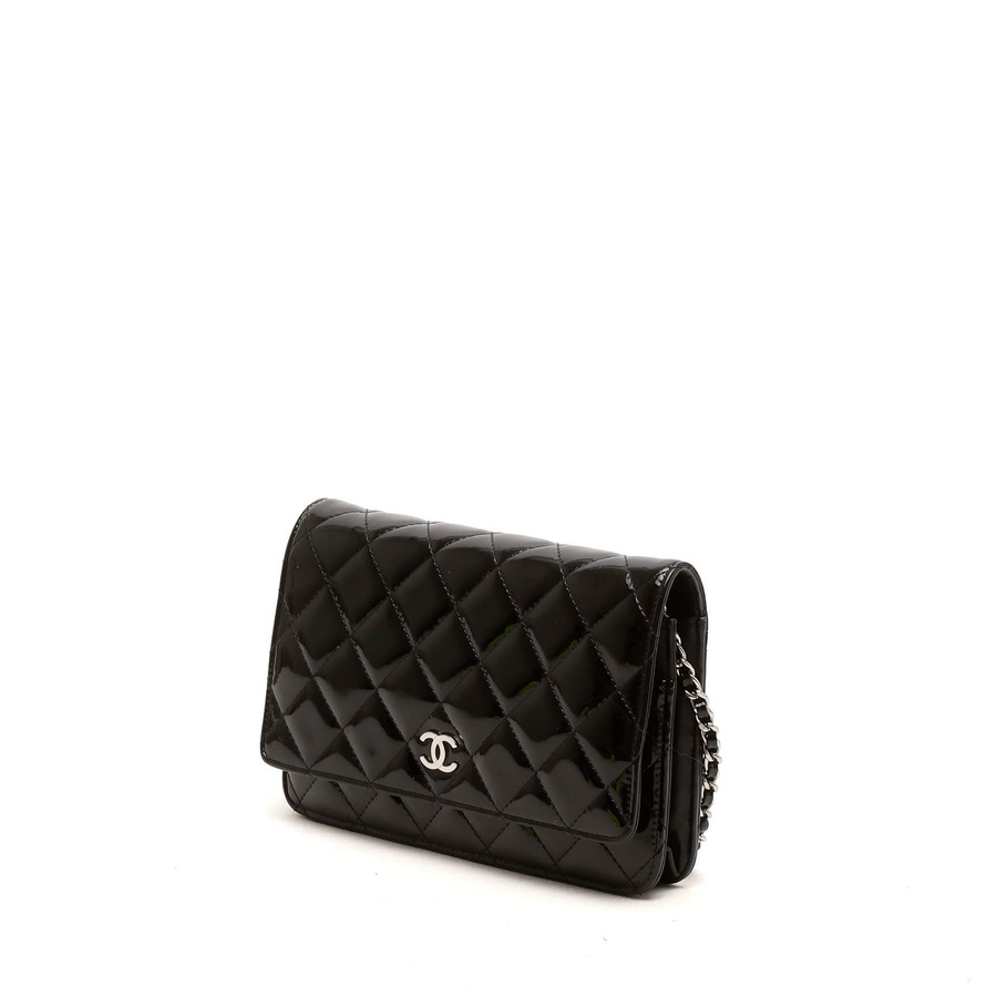Chanel Classic Patent Wallet on Chain Bag