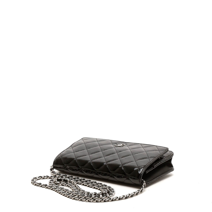 Chanel Classic Patent Wallet on Chain Bag