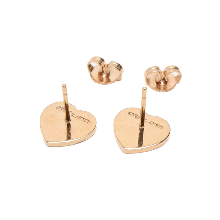 Tiffany & Co Return To Heart 18kt and Diamond Earrings