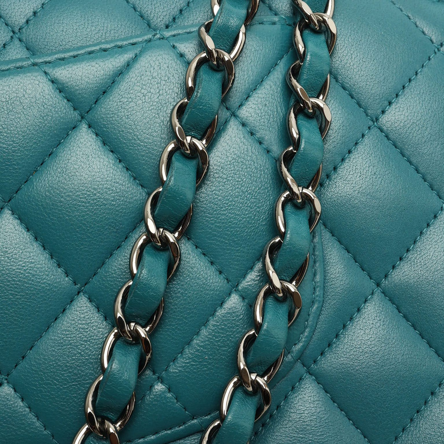 Chanel Classic Lambskin Medium Double Flap Bag