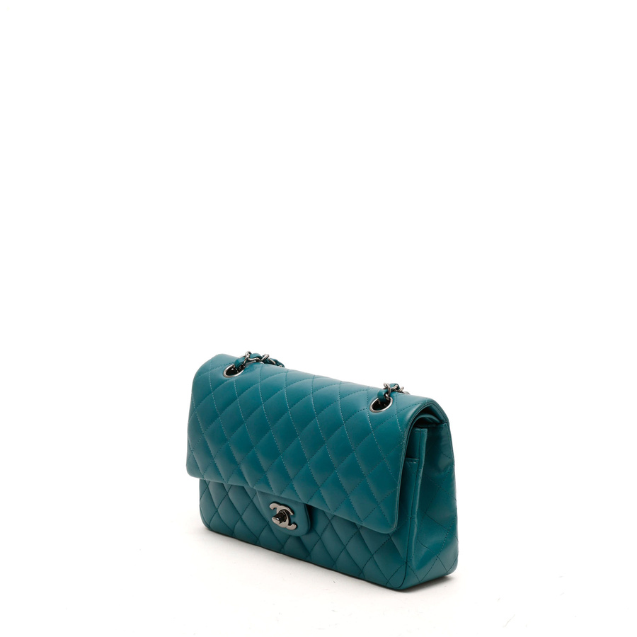 Chanel Classic Lambskin Medium Double Flap Bag