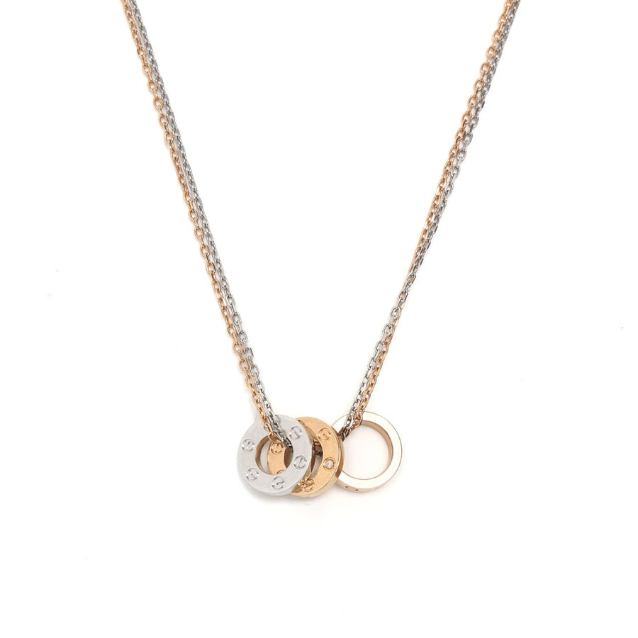 Cartier LOVE pendant, 6 diamonds