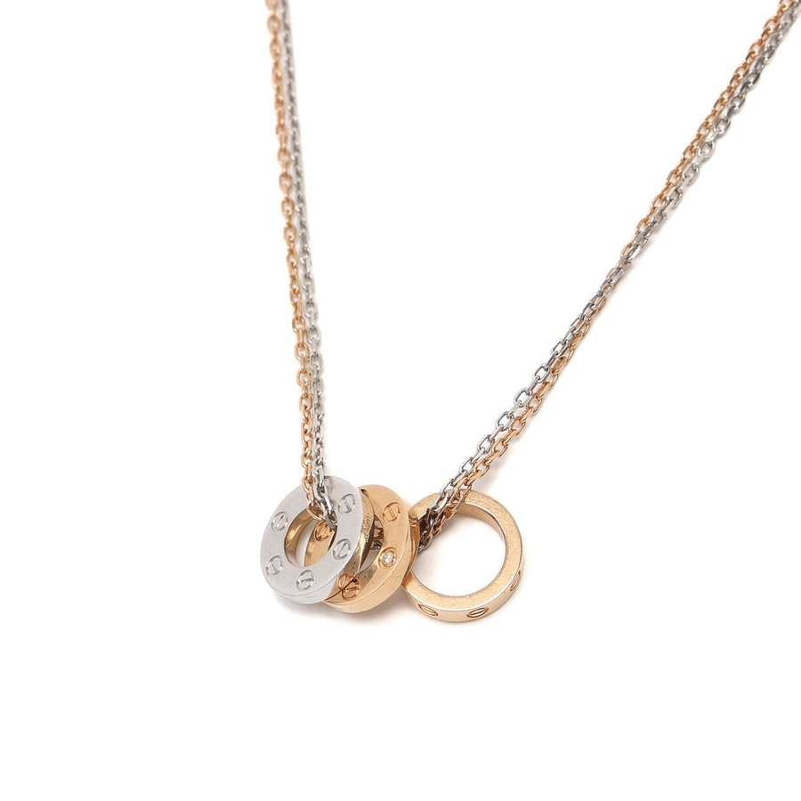 Cartier LOVE pendant, 6 diamonds