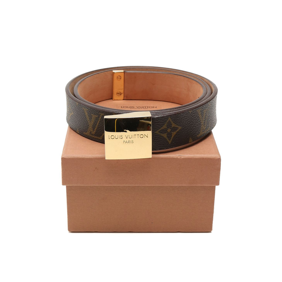 Louis Vuitton Monogram Belt, Size 95