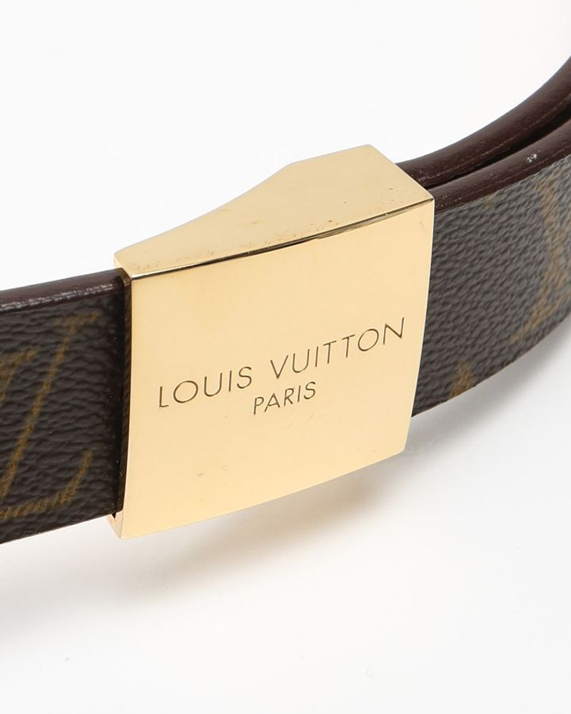 Louis Vuitton Monogram Belt, Size 95