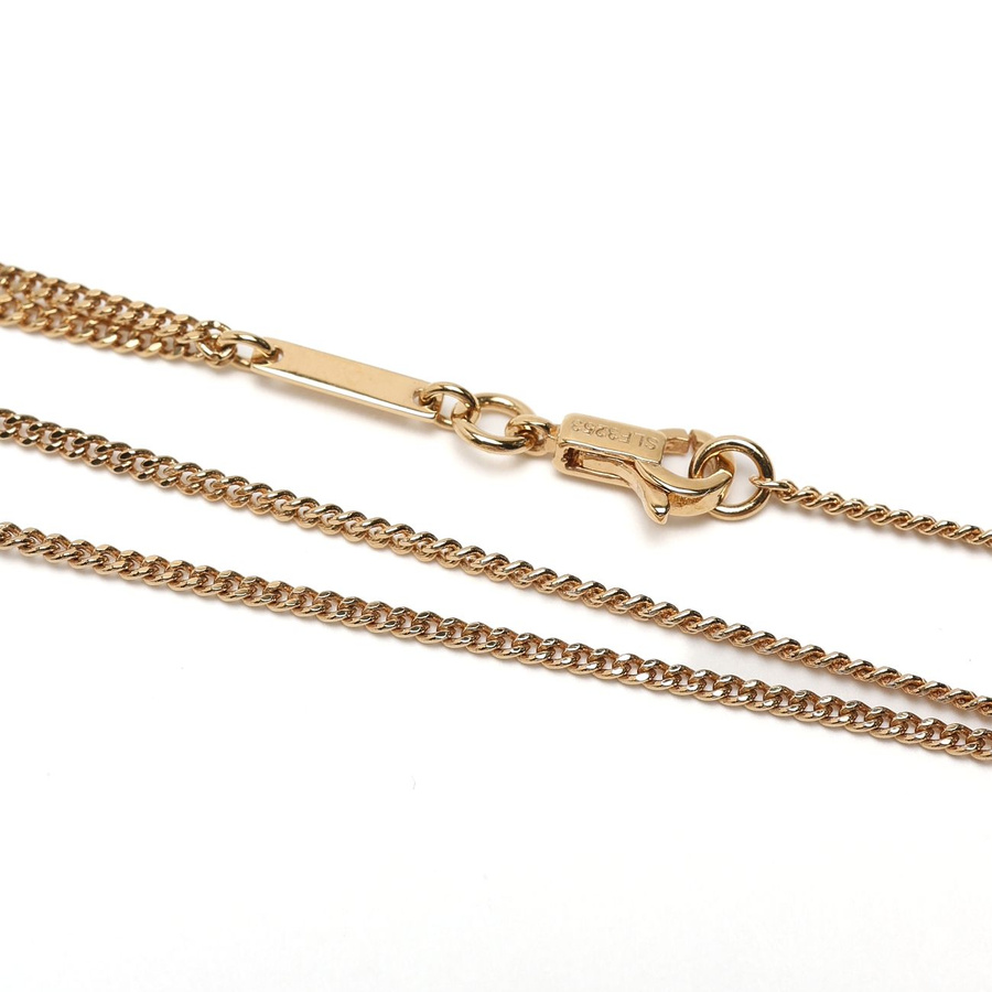 Céline Double Strand Heart Necklace