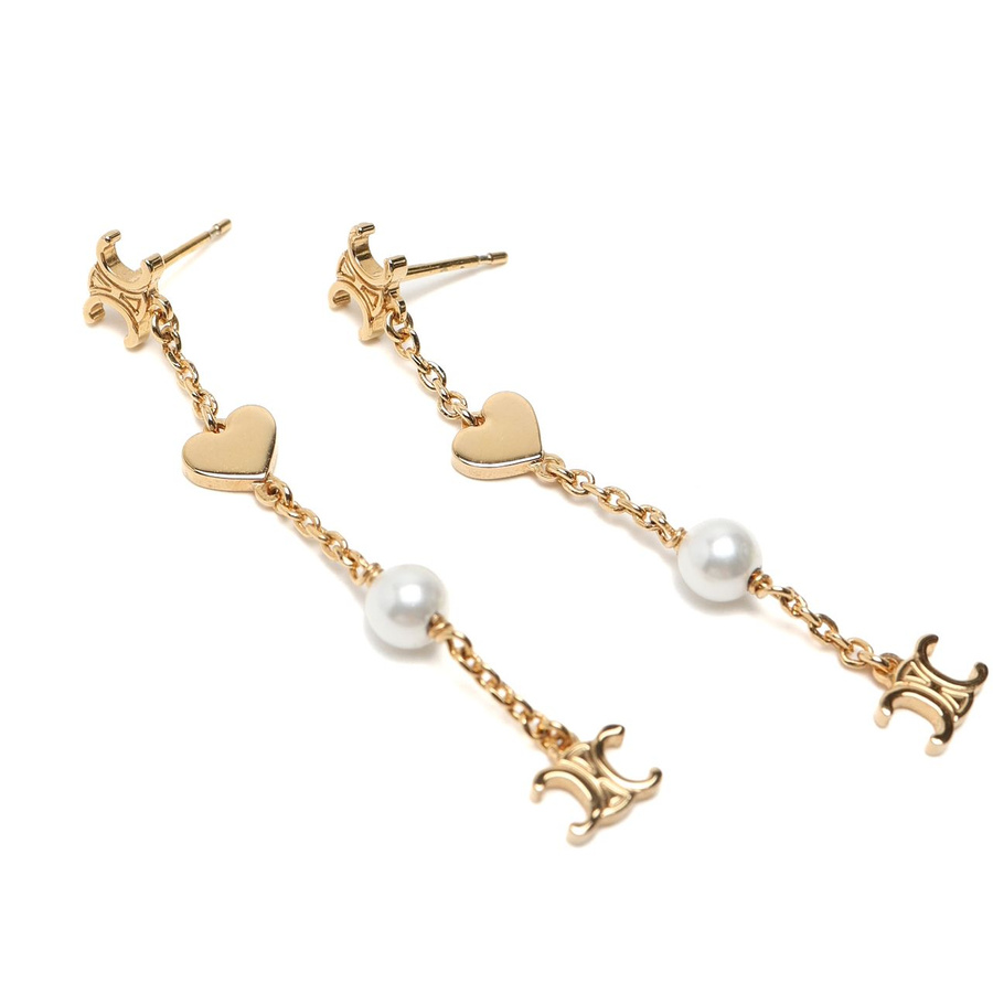 Céline Triomphe Dangling Earrings