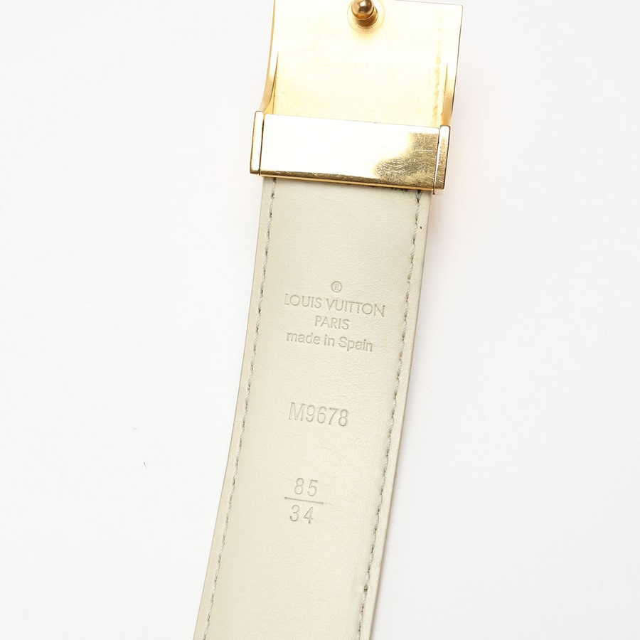 Louis Vuitton Damier Azur Belt, size 85
