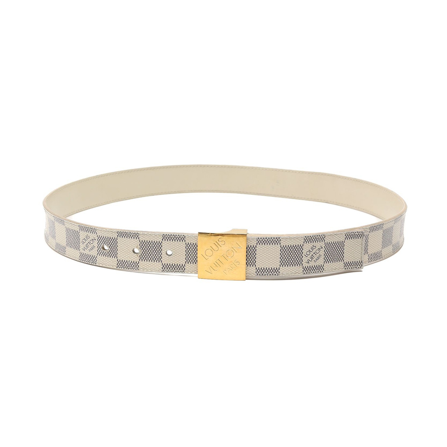 Louis Vuitton Damier Azur Belt, size 85