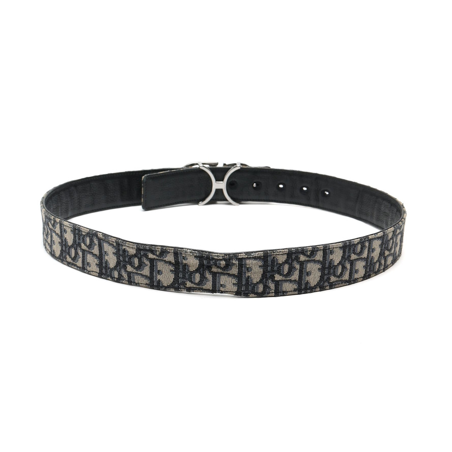 Christian Dior Trotter Reversible Belt, Size 90