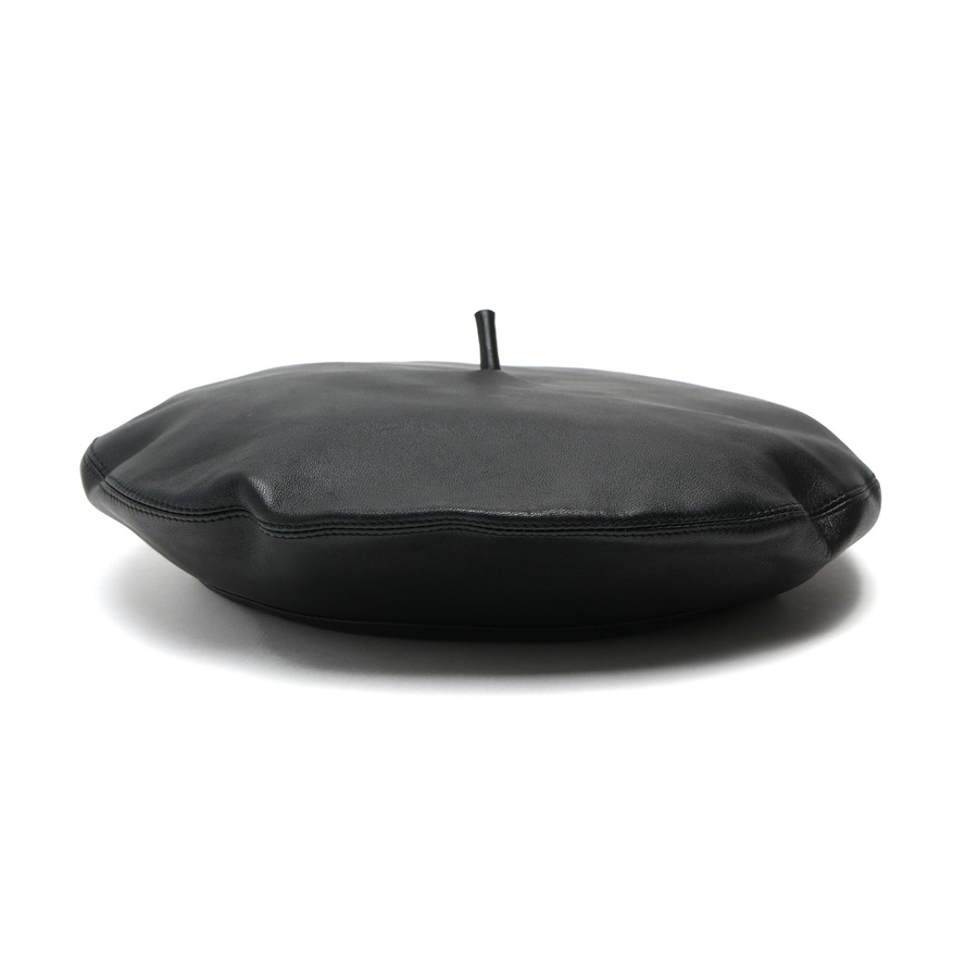 Christian Dior Leather Beret Hat, Size 57