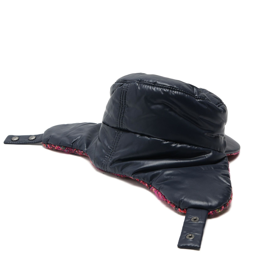 Chanel Neige Wool Tweed Nylon Hat