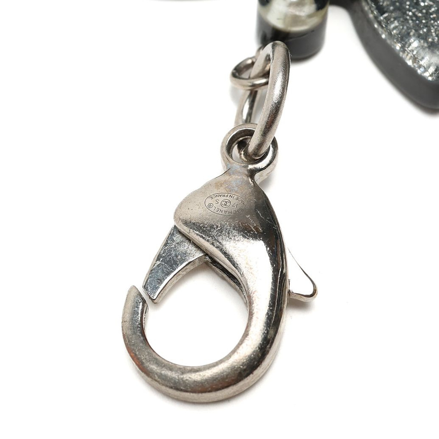 Chanel Coco Mark Resin Cat Emoji Bag Charm