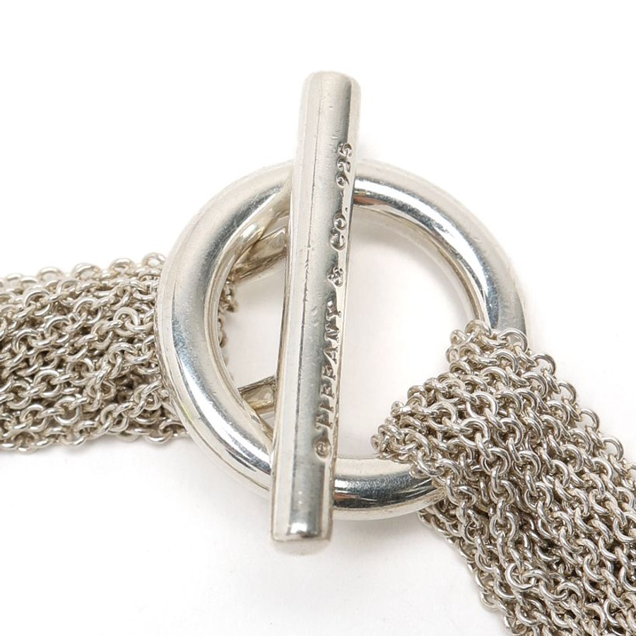 Tiffany & Co Multistrand Silver Bracelet